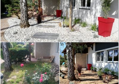 Massif avant/après