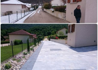 Pavage avant/après
