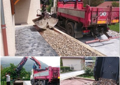Paillage minéral